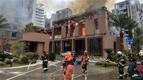 華固,新店,央北,華固譽誠,火警。（圖／翻攝畫面）