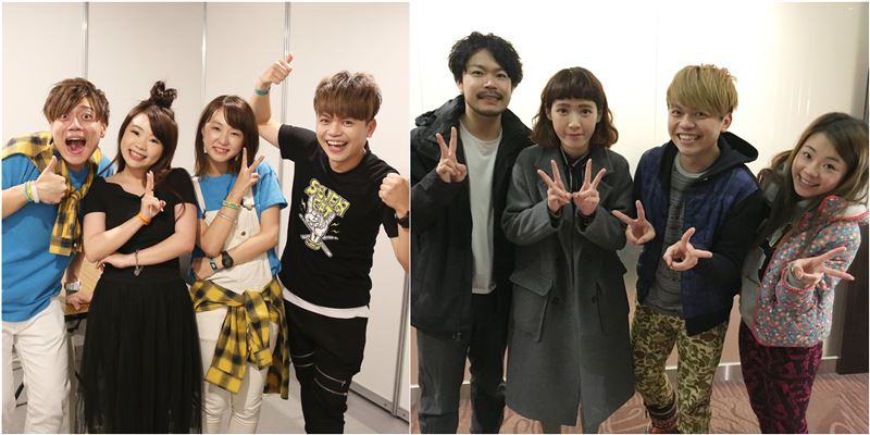 左圖為已離婚的日馬夫妻Ryuu與Yuma、右圖為日前宣布離婚的台日網紅茂木夫妻。（圖／翻攝自蔡阿嘎臉書）