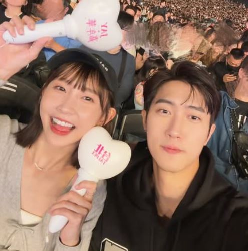 粿粿（左）與范姜彥豐（右）婚變。（圖／翻攝自范姜IG）