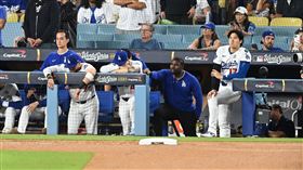 道奇在主場1：6不敵藍鳥，世界大賽慘遭聽牌。（圖／美聯社／達志影像）