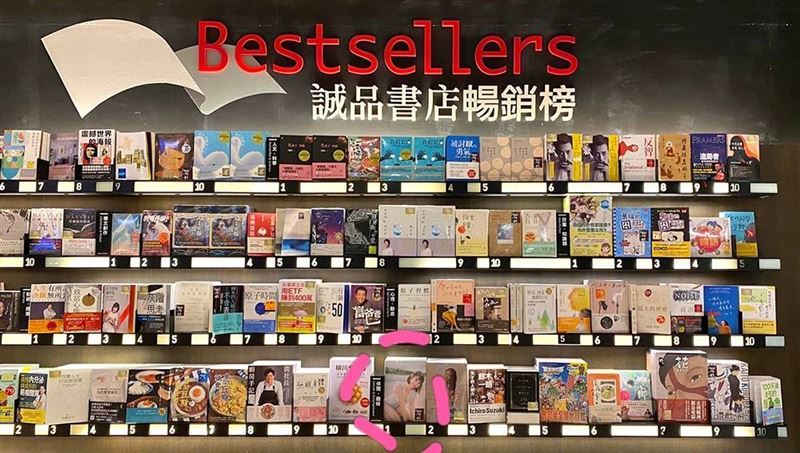 粿粿甜美寫真集2021年大熱賣轟動書店，《粿民女友》曾衝誠品排行榜第一名。（圖／記者鍾志鵬攝影）