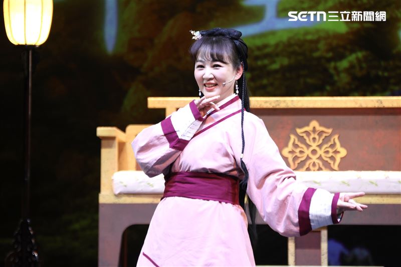 郁方出席舞台劇《半里長城》彩排記者會。（圖／記者鄭孟晃攝影）