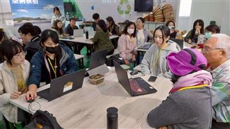 桃園環保局舉辦AI應用工作坊　提升環教場域行銷力。（圖／桃園電子報提供） 