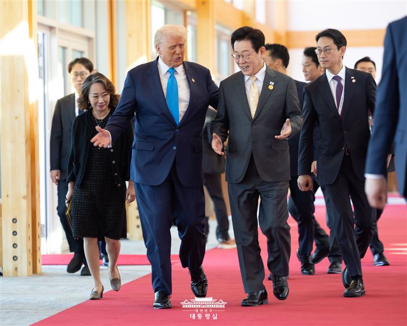 美國沒再提出要求南韓預付等相關內容。（圖／翻攝自青瓦臺）