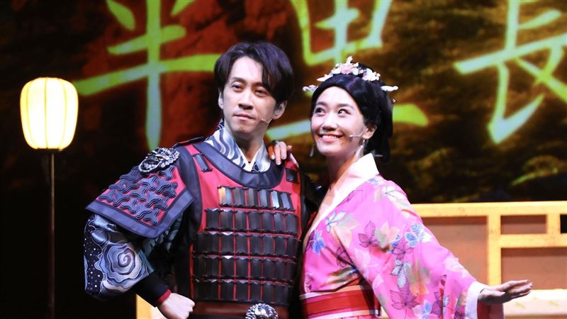 陳漢典、LuLu夫妻將在高雄跨年晚會登台演出。（圖／記者鄭孟晃攝影）
