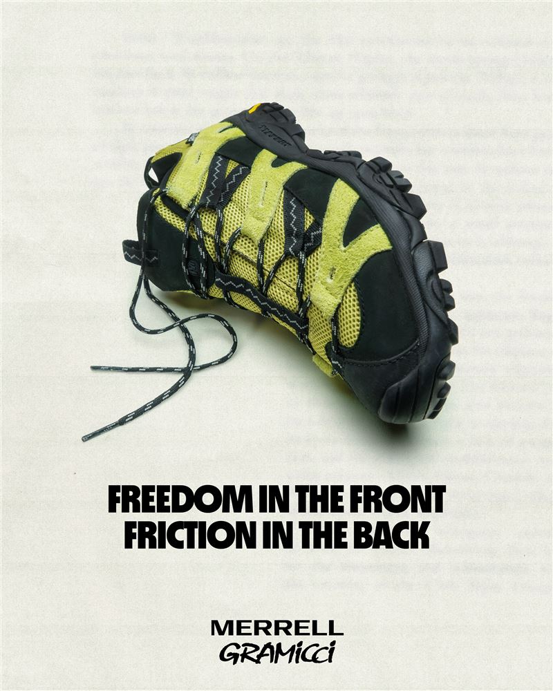 Merrell與Gramicci首度合作,推出聯名鞋款Moab 2 Siren x Gramicci。(圖/品牌業者提供)