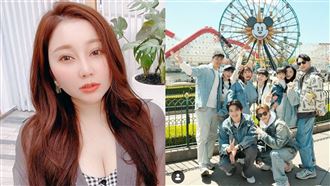 針對粿粿和王子美國行後爆出軌，天后闆妹爆料「其實那群好友，還有一對沒有被爆」。（圖／翻攝自天后闆妹、粿粿IG）