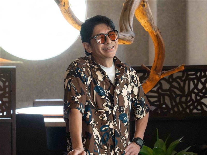 荒山亮笑稱來節目是突破。（圖／東森綜合台提供）