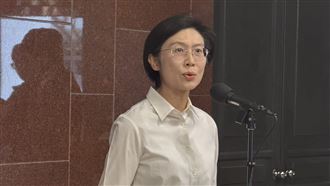 民進黨立委林岱樺表示，她會用理念、政見、行動，來證明自己是最適合的高雄市長參選人（圖／記者劉秀敏攝影）