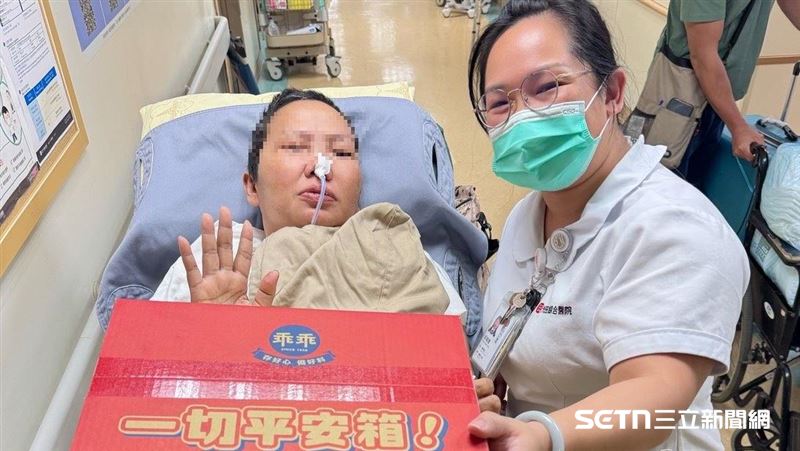 病重移工返印尼　醫護送新衣讓她體面離台