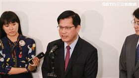 林佳龍受訪。（圖／記者楊士誼攝影）