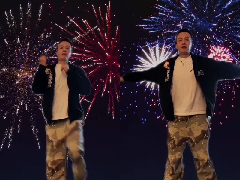 小鐘熱舞影片吸引6.9萬網友按讚。（圖／翻攝自Threads @dancinggood）