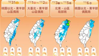 東北季風接力！低溫探20度　這3天雨最大