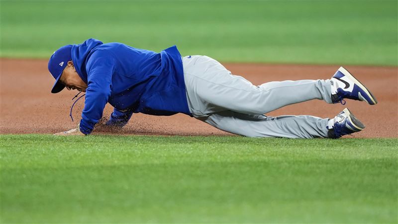 道奇主帥比賽跑壘「仆街」　金慧成笑超爽