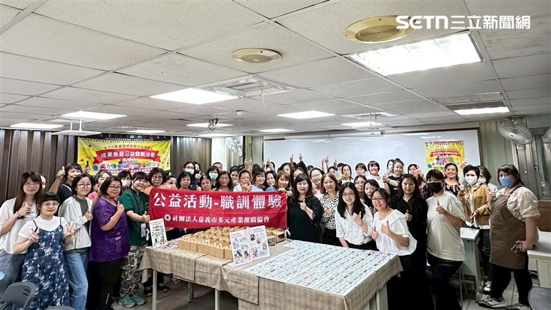 職訓成果公益活動」圓滿落幕,學員透過所學溫暖社區角落。(圖/翻攝畫面)