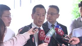 顧立雄在立法院接受媒體聯訪（圖／翻攝畫面）