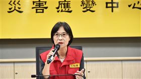 農業部動植物防疫檢疫署長杜麗華表示，台中案例場昨晚間再抽驗，今早結果仍有3件陽性。（圖／農業部提供）