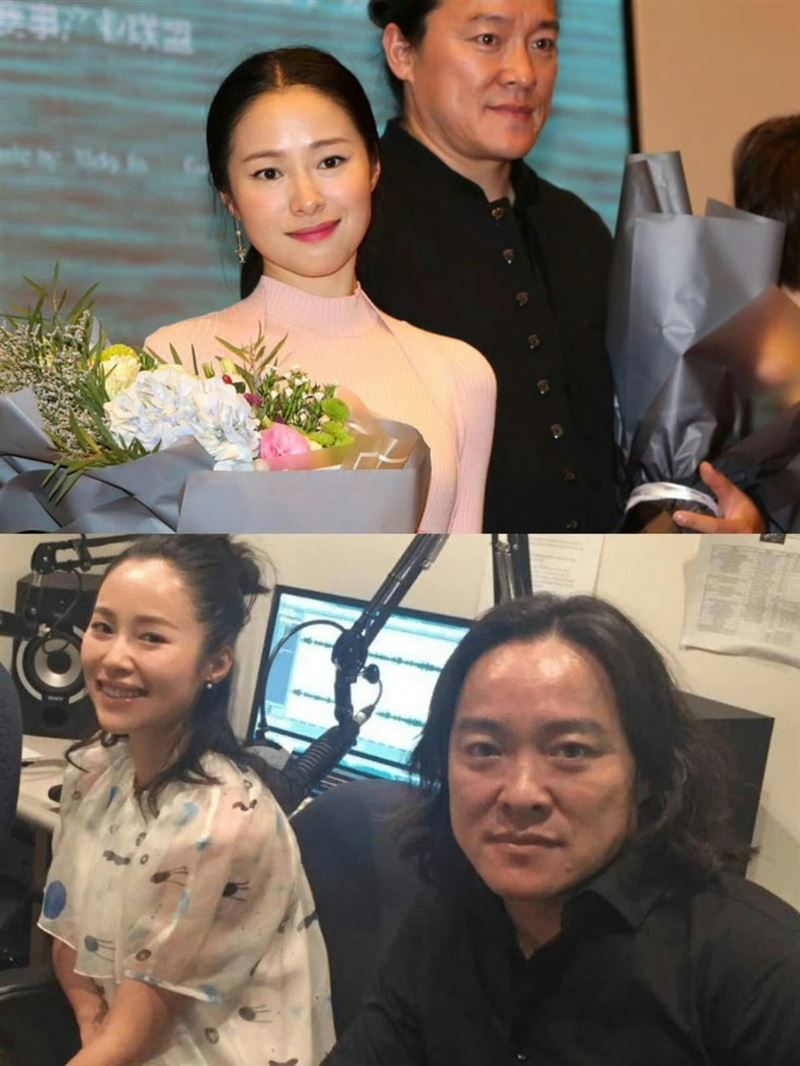 大陸女星江一燕(左)在昨(30)官宣與導演兼演員趙漢堂(右) 離婚。（圖／翻攝自微博）
