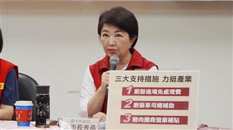 挺產業、防瘟戰士 盧秀燕祭宣布3大措施