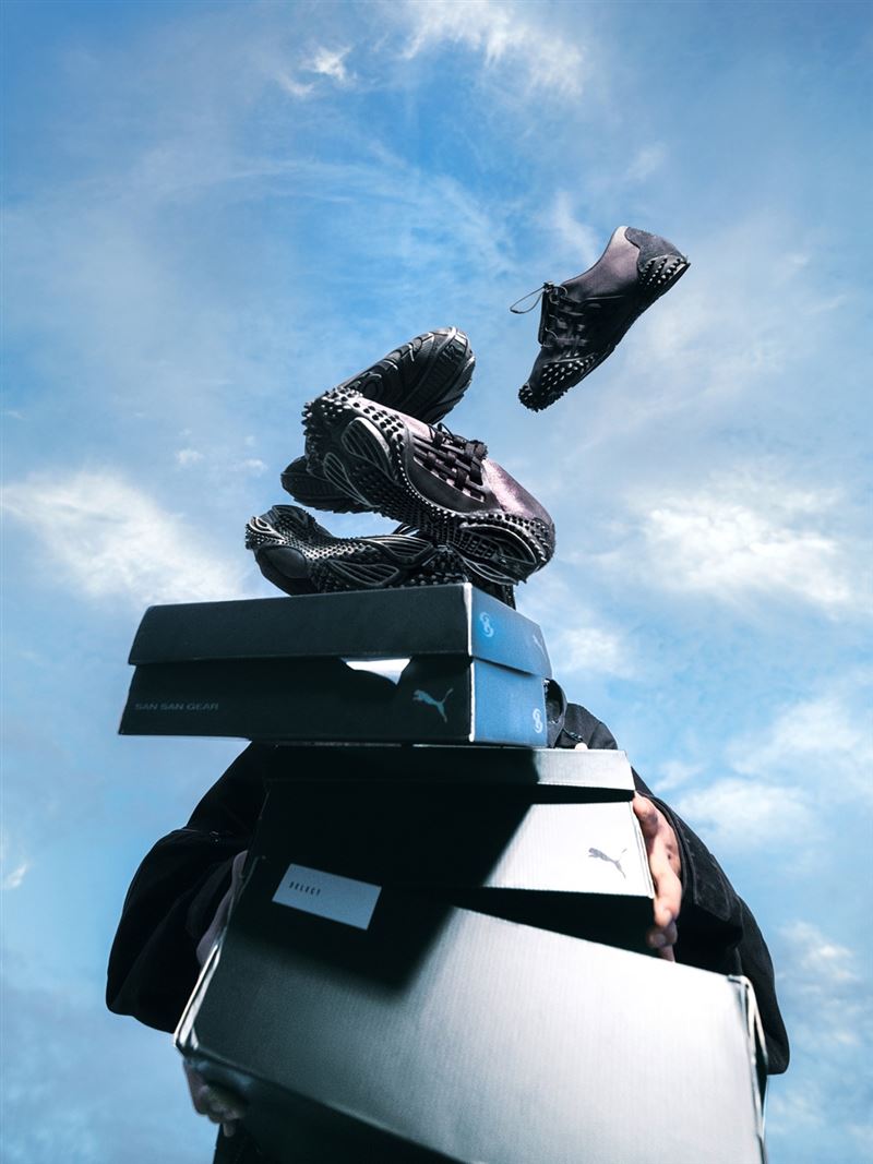 SAN SAN GEAR x PUMA聯名系列。（圖／品牌業者提供）