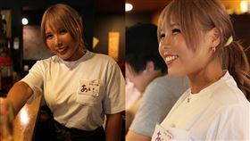 愛那藍是在居酒屋上班的招牌辣妹，沒想到近期突然打算出道下海，說「就來拍AV吧！」（圖／翻攝自Ｘ）