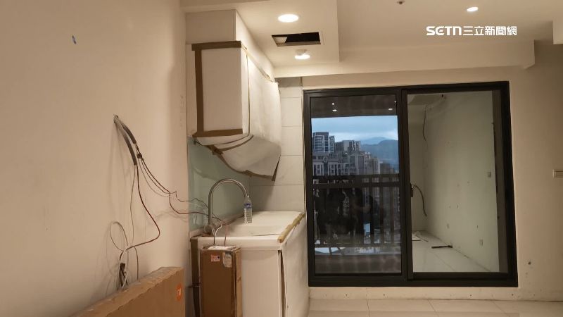 夢想中的新家如今卻家徒四壁