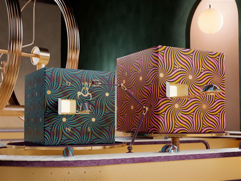 Nespresso倒數月曆分為Original系列（售價1,780元）與Vertuo系列（售價1,980元）兩款，各含24顆精選熱銷膠囊與節慶限量馬克杯一只，每日開啟一格，讓節日的期待隨咖啡香氣一點一滴展開。（圖／品牌業者提供）