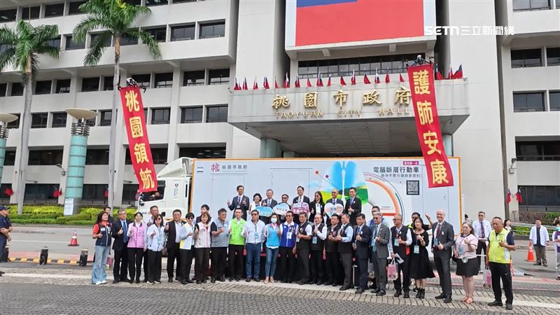 全台首輛行動CT車　桃園啟程貼心服務市民