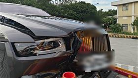 萊斯萊斯,賓士,國道,保險桿,維修費（圖／翻攝畫面）