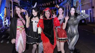 獨／4位韓籍女神萬聖節變裝　她無人認出