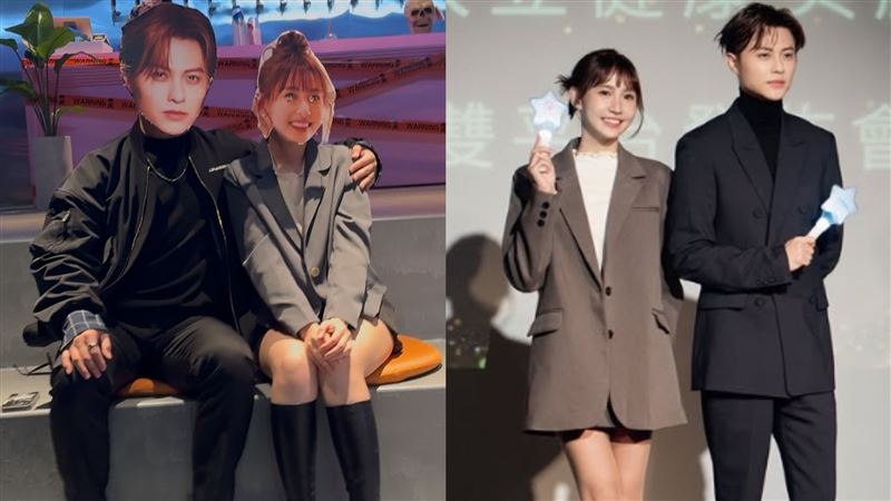 王子甜摟粿粿畫面曝！網：今年萬聖節MVP