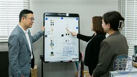 馮傑會親自面試所有員工，直接瞭解面試者想法，同時也傳達公司理念。（圖／鏡週刊）