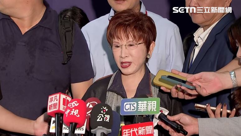 洪秀柱呼籲賴清德以民進黨主席的身分，宣布放棄台獨黨綱，試著重啟兩岸和平對話的大門。（資料圖／翻攝畫面）