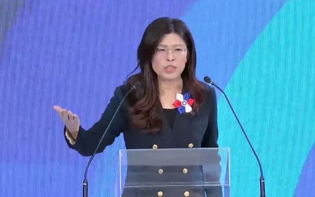 鄭麗文國民黨全代會致詞（圖／翻攝畫面）