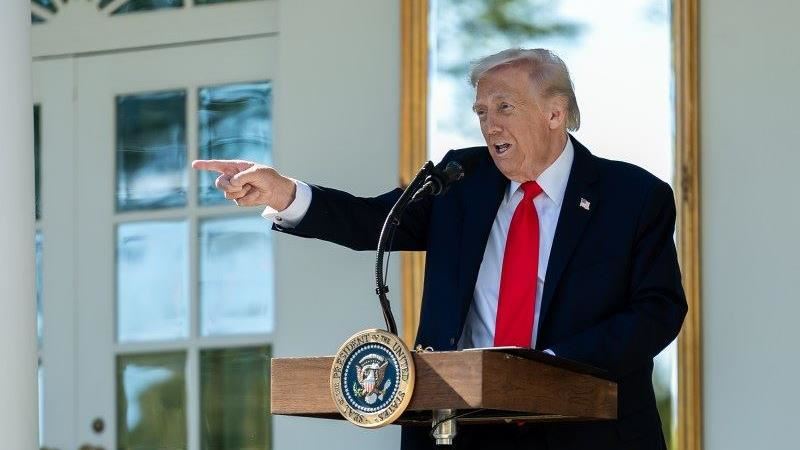 川普突下令進行核試驗，讓白宮幕僚也震驚。（圖／翻攝自白宮）