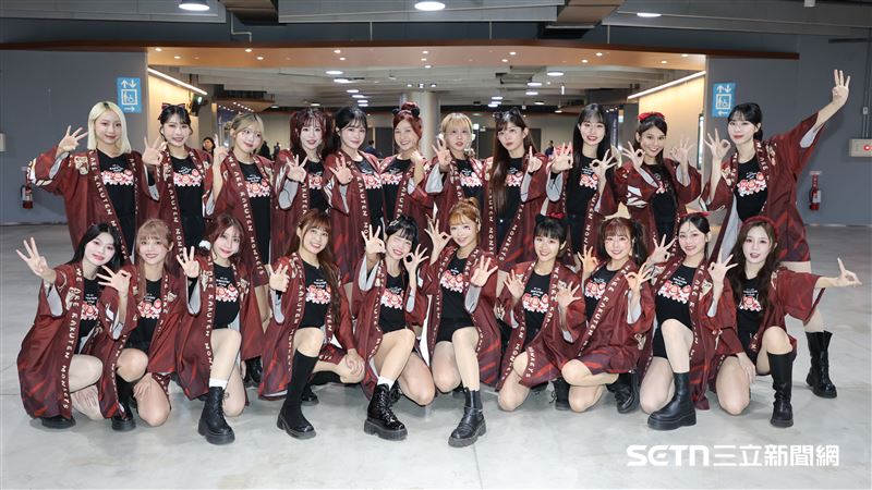 樂天女孩公布封王遊行陣容。（圖／記者劉彥池攝影）