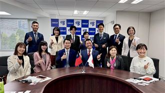 綠青年局首出訪落幕　拜會日本五主要政黨