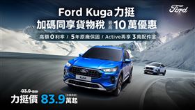 The All-New Ford Kuga限時優惠。（圖／FORD提供）