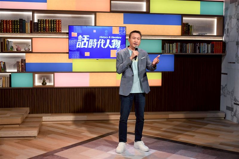 秦楊上節目受訪。（圖／三立提供）