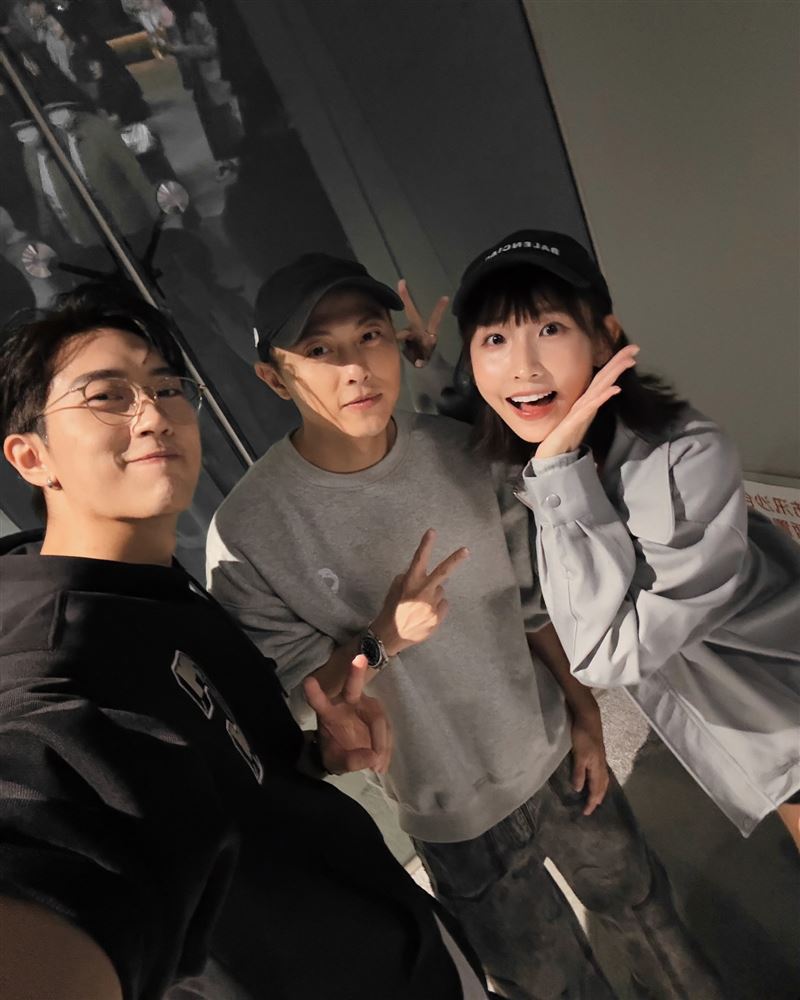 王子（中）、粿粿(右)與范姜(左)三人宿命的因果正在清算。（圖／翻攝自FB）