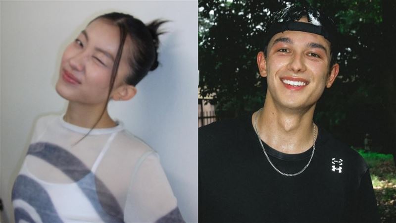 陳康堤(左)宣布分手Shou Honda(右)。(圖/翻攝自陳康堤、Shou Honda IG)