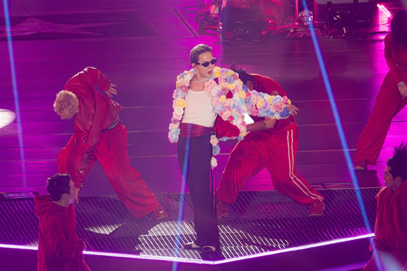 GD大巨蛋開唱。(圖/讀者提供)