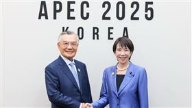 林信義會晤高市早苗　盼台日深化AI數位貿易合作。（圖／翻攝自高市早苗X）