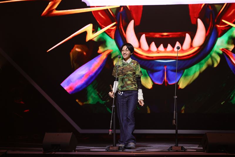 陳嫻靜風光抱回本屆金音獎3項大獎。（圖／文化部影視及流行音樂產業局、必應創造 B&#39;in Live提供）