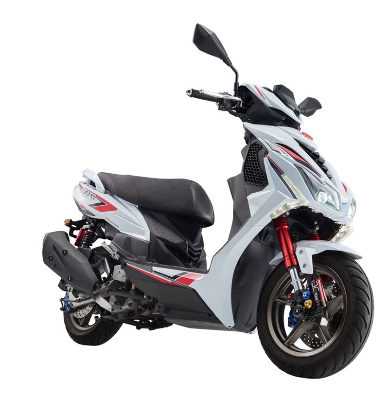 PGO TIG DCline使用Bosch ECU + ABS + TCS三合一安全輔助系統。（圖／PGO提供）