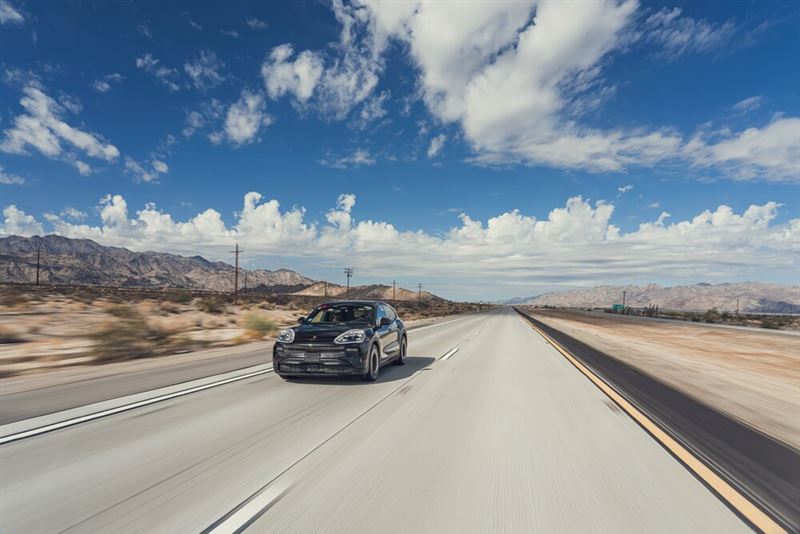 純電Cayenne續航可突破600公里。（圖／PORSCHE提供）