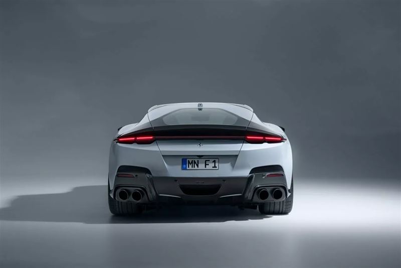 尾翼與新款擴散器以碳纖維打造。（圖／翻攝Novitec網站）