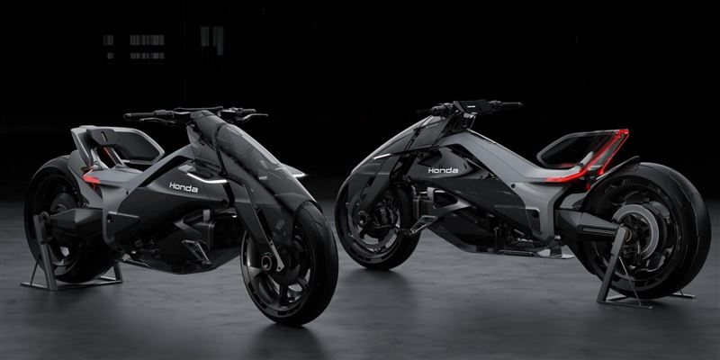 Honda EV Outlier電動概念機車。（圖／翻攝Honda網站）