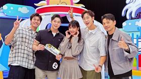 風田（左起）、范姜閎韻、安心亞、范姜彥豐、阿Ken（圖／翻攝自Threads @yun005157）