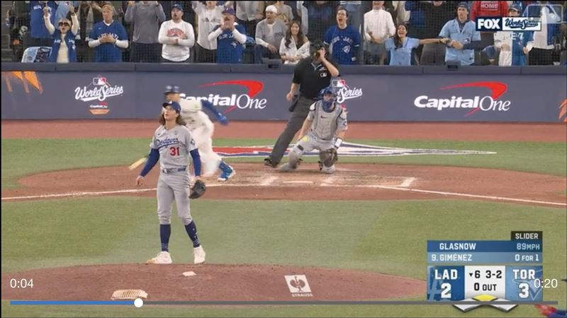 葛拉斯諾（Tyler Glasnow）中繼2.1局失1分。（圖／翻攝自MLB官網）